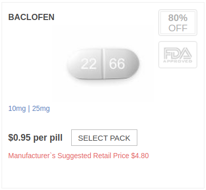 Generic Baclofen